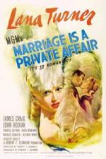 Watch Marriage Is a Private Affair Afdah