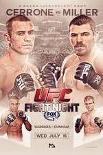 Watch UFC Fight Night 45 Cerrone vs Miller Afdah