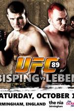Watch UFC 89: Bisping v Leben Afdah
