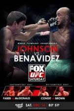 Watch UFC On Fox Johnson vs Benavidez II Afdah