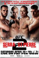 Watch UFC 83 Serra vs St Pierre 2 Afdah