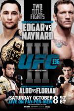 Watch UFC 136 Edgar vs Maynard III Afdah