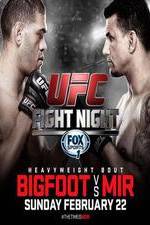 Watch UFC Fight Night 61 Bigfoot vs Mir Afdah
