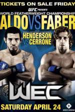 Watch WEC 48 Aldo vs Faber Afdah
