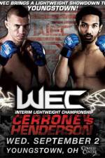 Watch WEC 43 Cerrone vs. Henderson Afdah