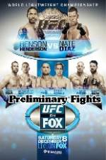 Watch UFC On Fox Henderson vs Diaz Preliminary Fights Afdah