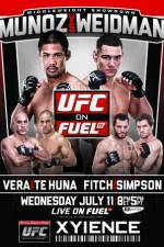 Watch UFC on FUEL 4: Munoz vs. Weidman Afdah