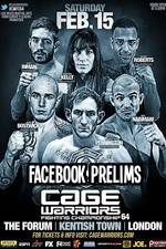 Watch Cage Warriors 64 Facebook Preliminary Fights Afdah