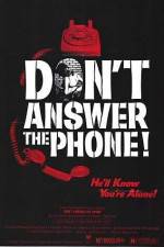 Watch Don't Answer the Phone! Afdah