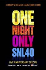 Watch Saturday Night Live 40th Anniversary Special Afdah