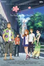 Watch Anohana the Movie The Flower We Saw That Day Afdah