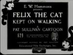 Watch Felix the Cat Kept on Walking (Short 1925) Afdah
