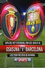 Watch Osasuna vs Barcelona Afdah