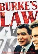 burke's law tv poster