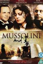 mussolini and i tv poster